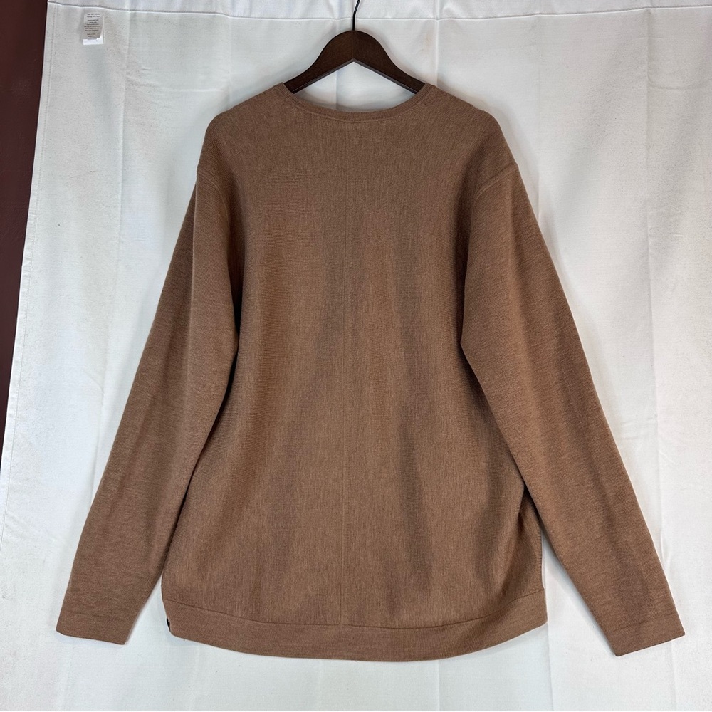 LULULEMON Men’s Size XL Sweater Crew Neck Merino Wool Alpine Live In Practice - Picture 12 of 16